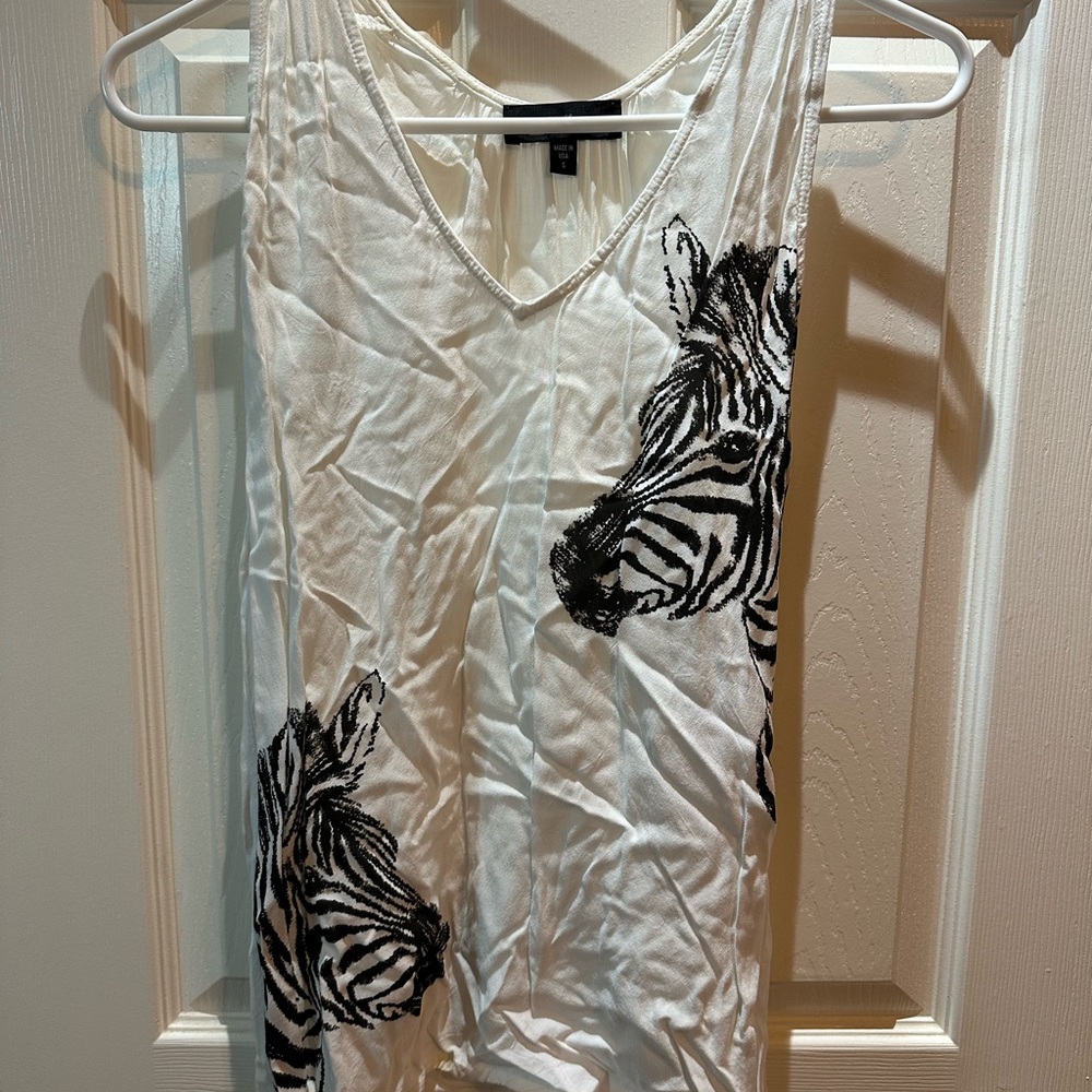 Zebra Tank Top